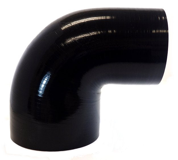 5" to 4" ID Gloss Black