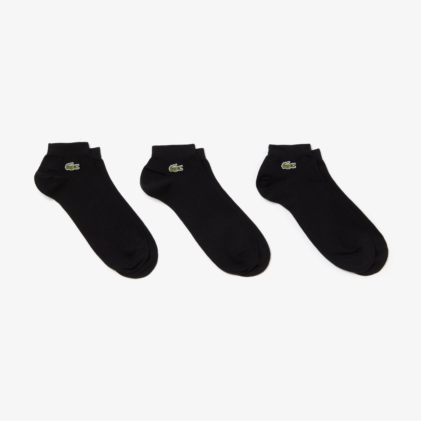 Lacoste Men's SPORT 3-Pack Low Cut Socks