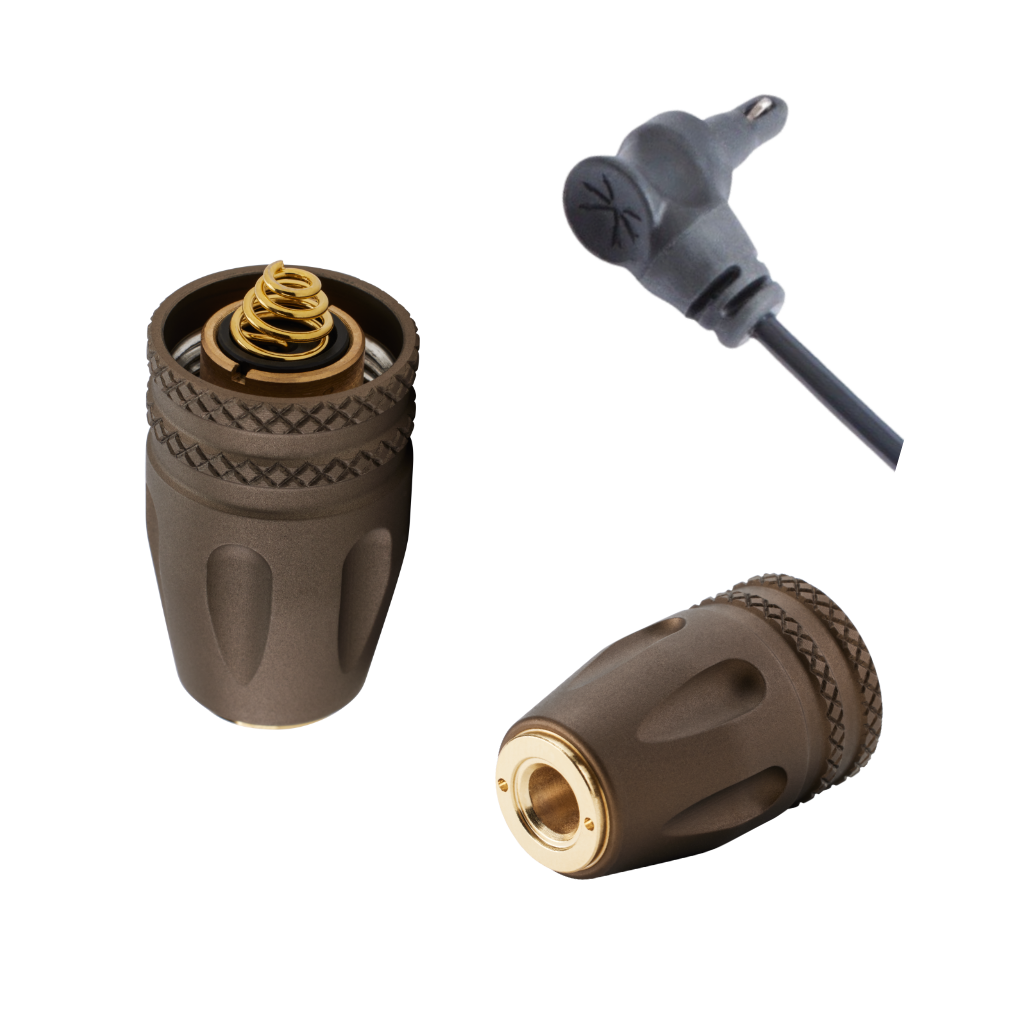 Remote Cable Port Tailcap for Z-BOLT®, Surefire, Modlite, & Arisaka "Scout" Compatible Lights & Light Bodies