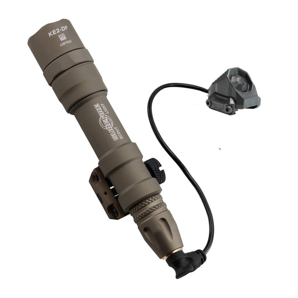 Remote Cable Port Tailcap for Z-BOLT®, Surefire, Modlite, & Arisaka "Scout" Compatible Lights & Light Bodies