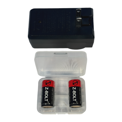 RCR123A Rechargeable Batteries & Charger