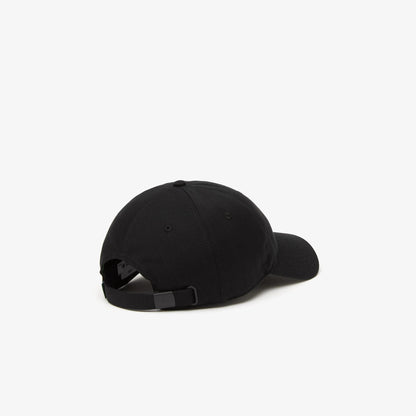 Lacoste Unisex Adjustable Organic Cotton Twill Cap