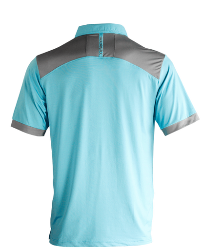 Rockwell Poly-Blend Polo - Shark/Gray