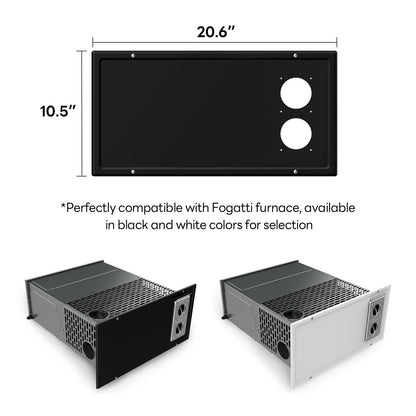 Fogatti 35,000 BTU Quiet LP Gas Propane RV Furnace, Smart Triple Explosion-Proof, Easy Install