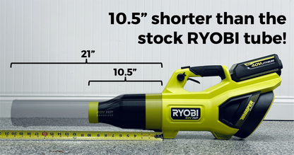 STUBBY® Car Drying Nozzle for RYOBI 730, 650, & 600 CFM Leaf Blowers