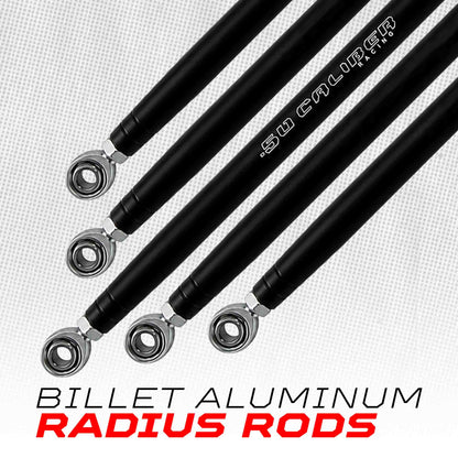 XP Turbo CNC Billet Radius Rods