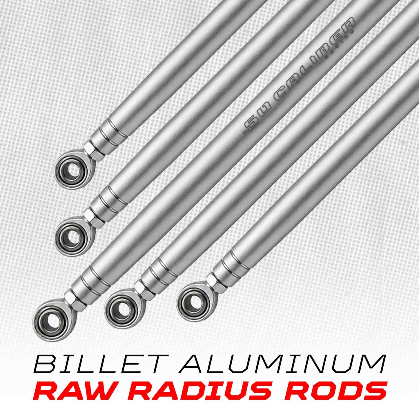 XP Turbo CNC Billet Radius Rods