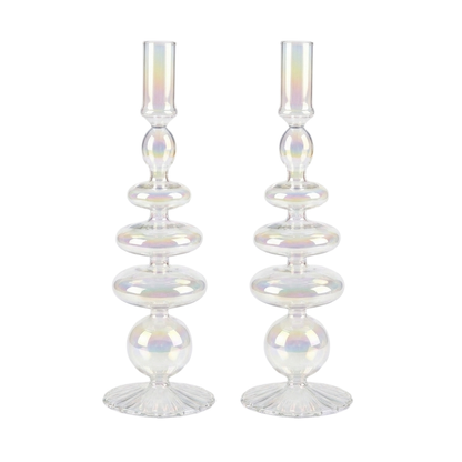 Rainbow Prism Candle Holder - Case of 12