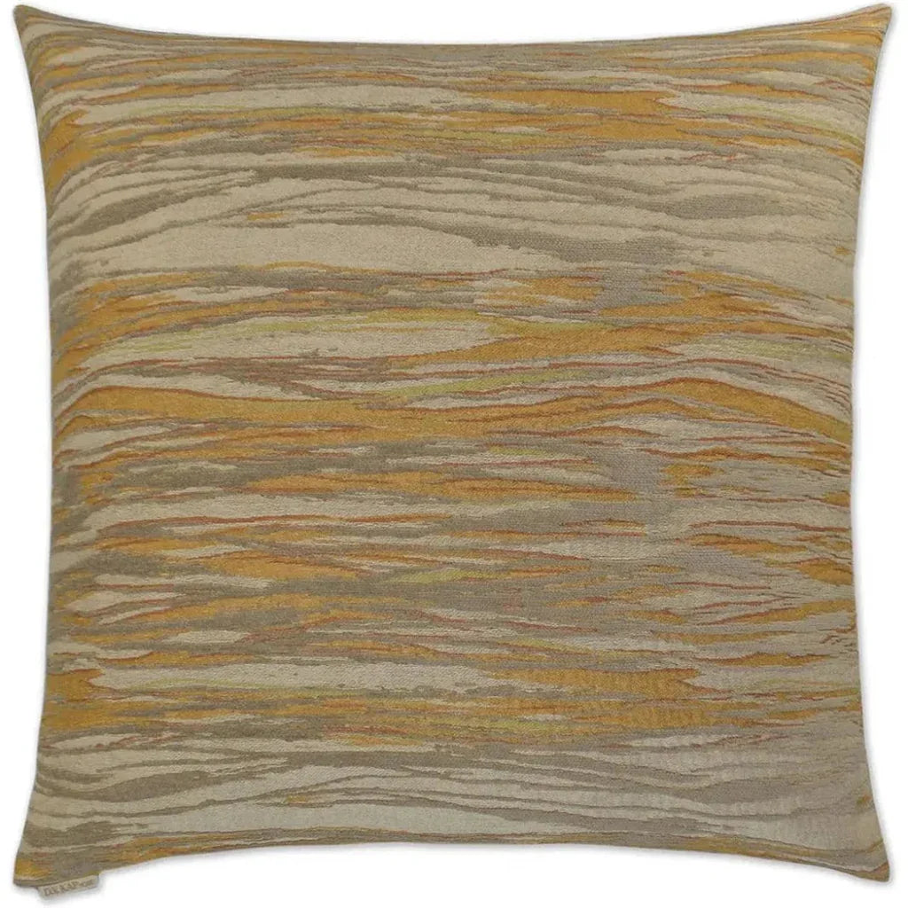 Rapport Maize Brown Throw Pillow With Insert