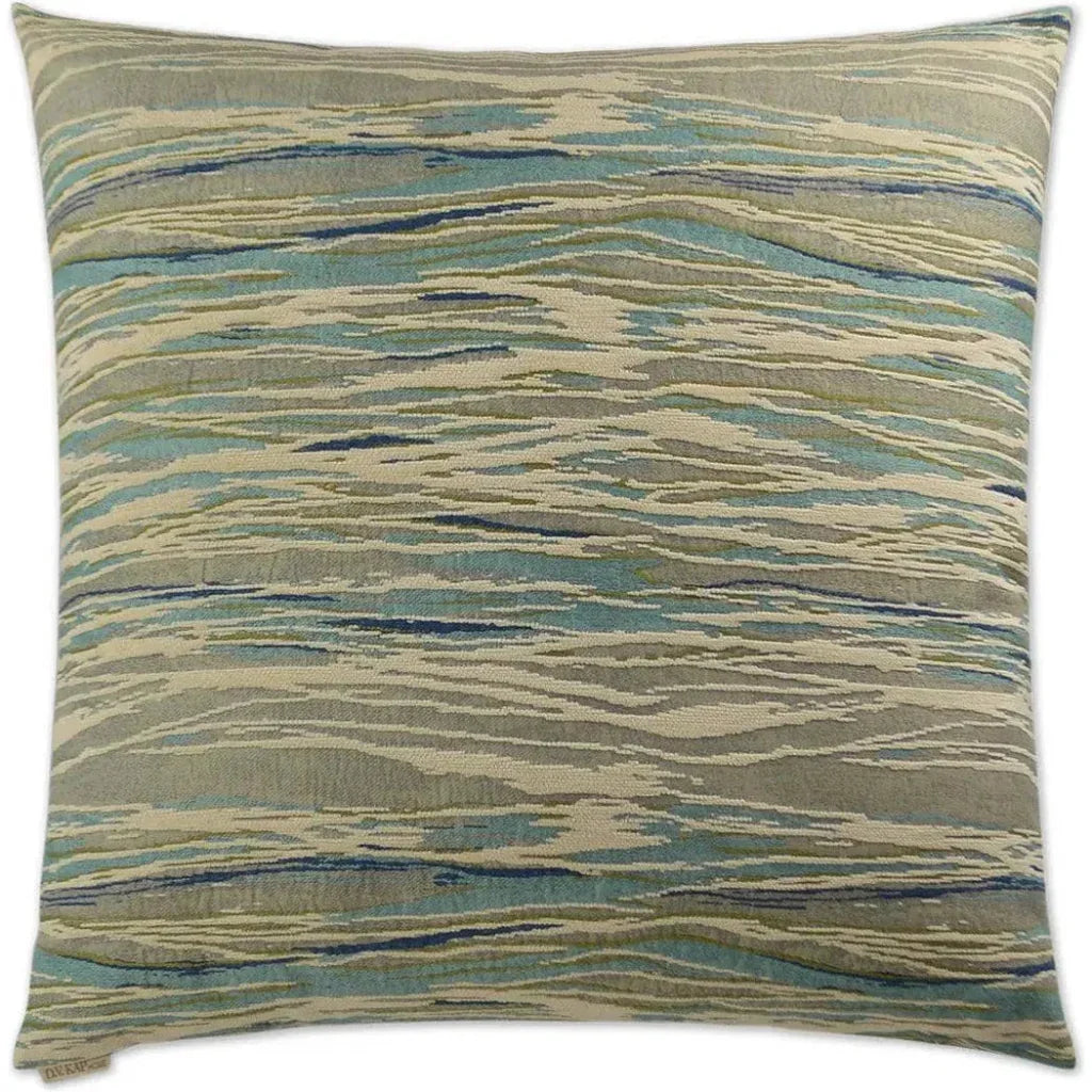 Rapport Ocean Blue Throw Pillow With Insert