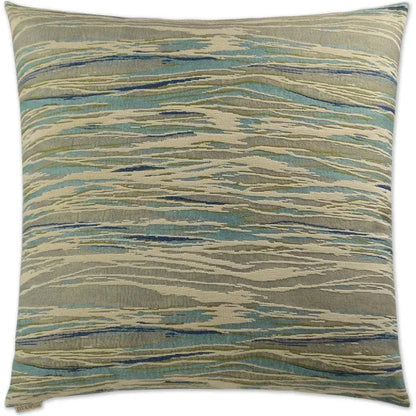 Rapport Ocean Blue Throw Pillow With Insert