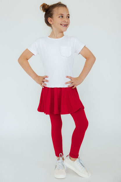 Red Twirl Skegging