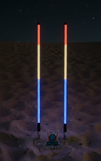 V2 Black Out LED Whip Set: The Ultimate Stealth