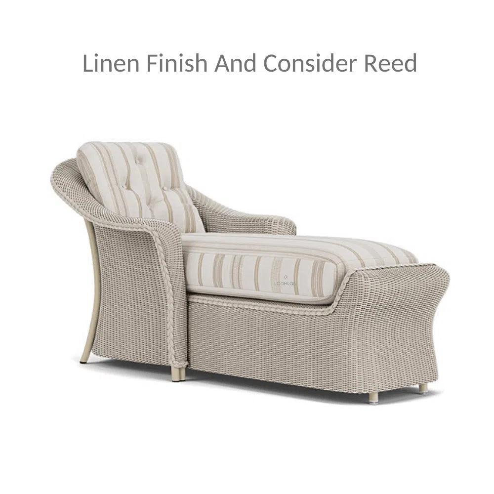 Reflections Day Chaise Lounger with Side Table Set 2PC