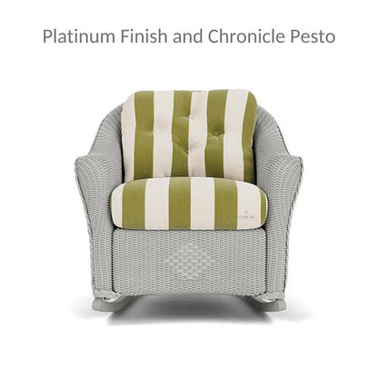 Reflections Patio Rocking Lounge Chair with Sunbrella Cushion