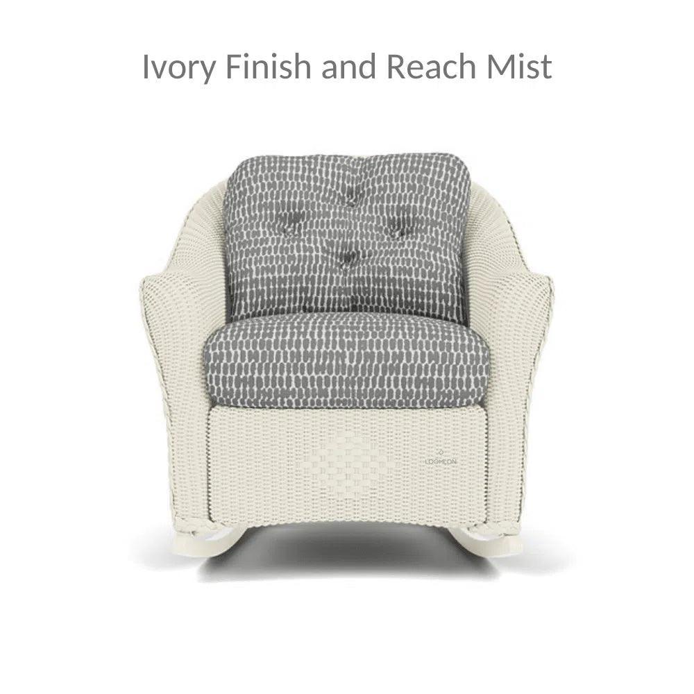 Reflections Patio Rocking Lounge Chair with Sunbrella Cushion