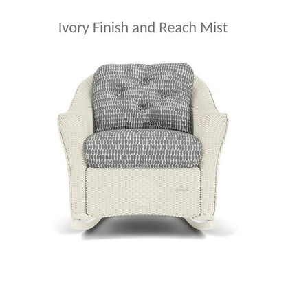 Reflections Patio Rocking Lounge Chair with Sunbrella Cushion