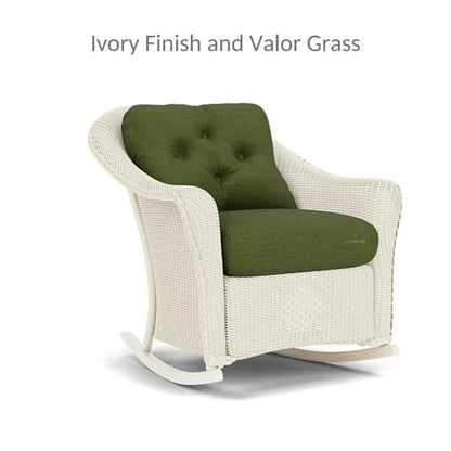 Reflections Patio Rocking Lounge Chair with Sunbrella Cushion