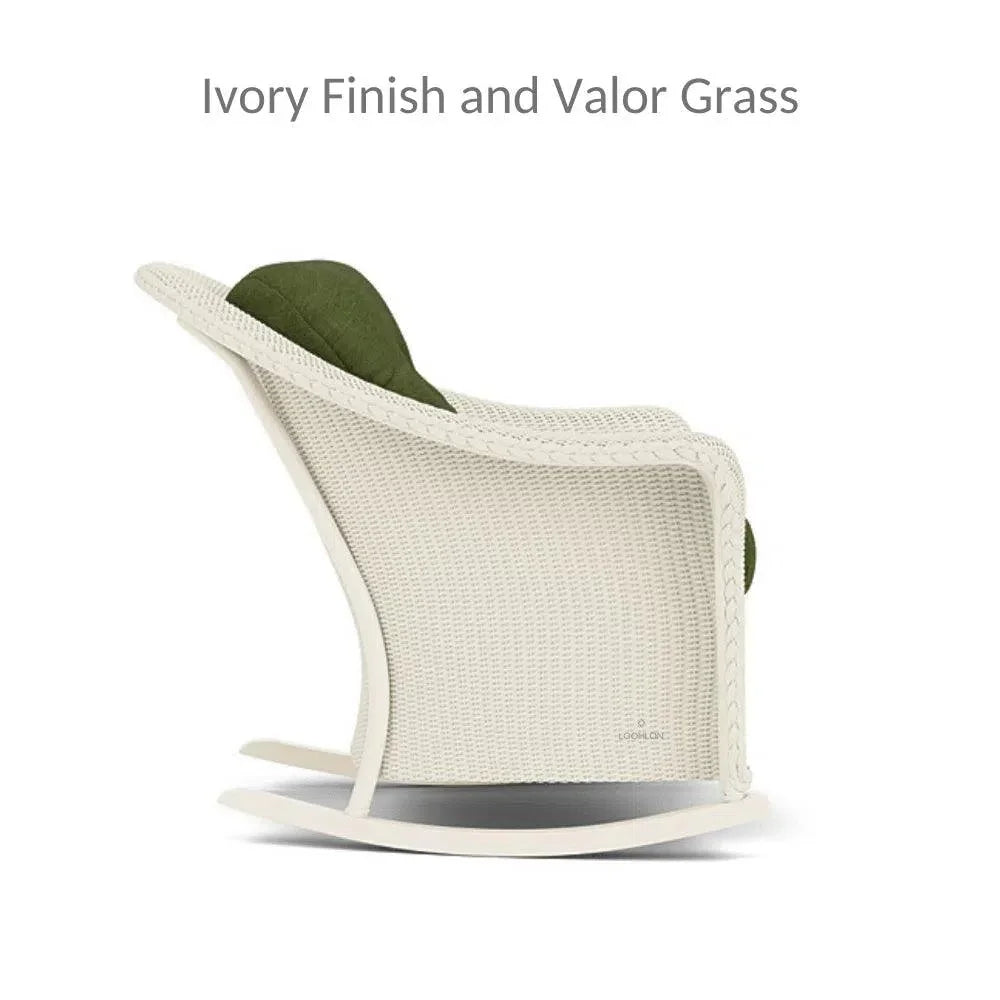 Reflections Patio Rocking Lounge Chair with Sunbrella Cushion