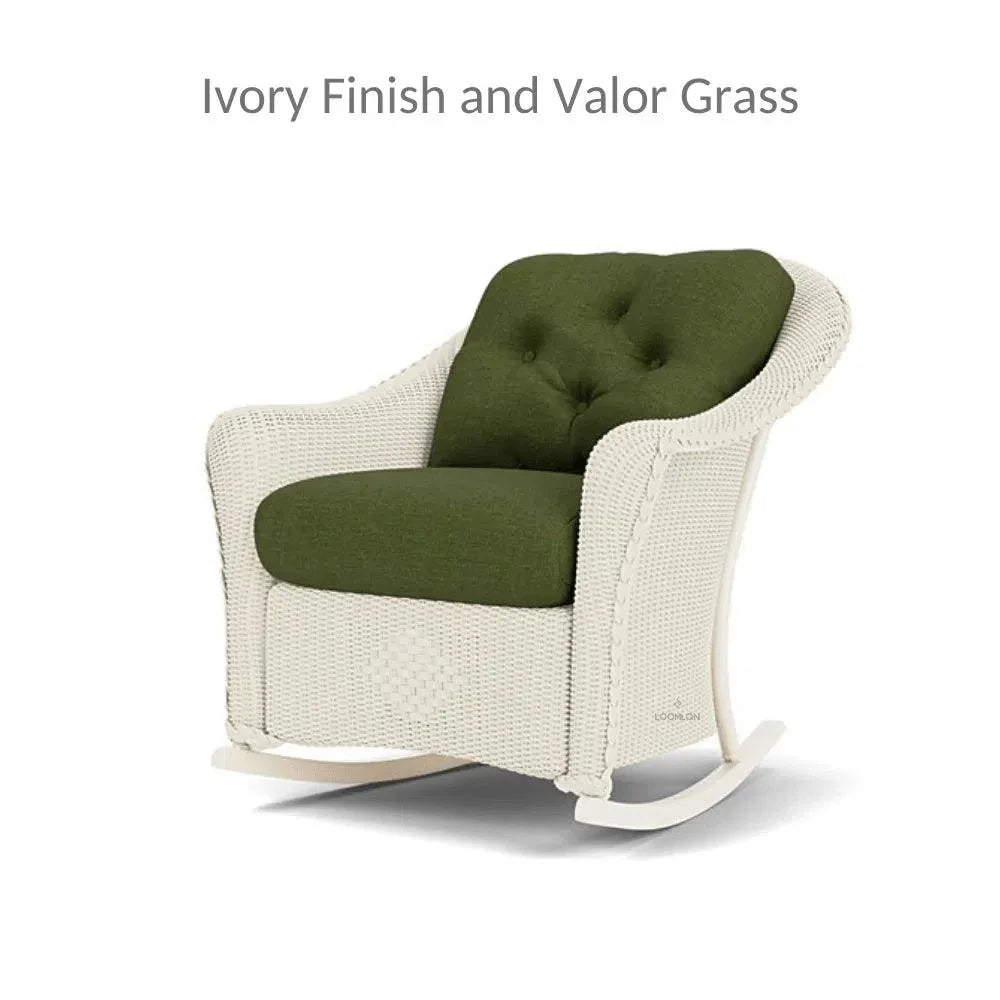 Reflections Patio Rocking Lounge Chair with Sunbrella Cushion