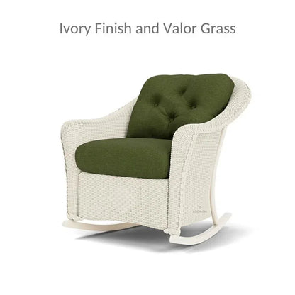 Reflections Patio Rocking Lounge Chair with Sunbrella Cushion
