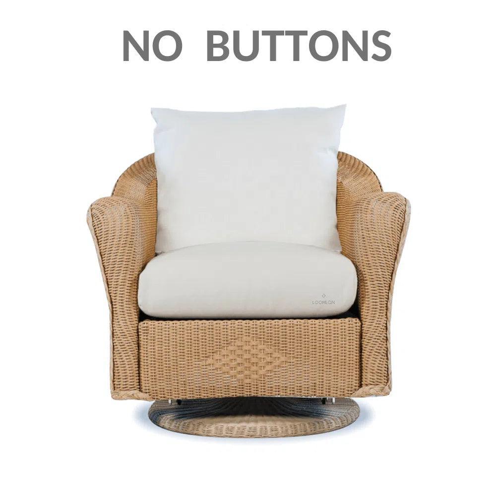 Reflections Swivel Glider Lounge Chair with Sunbrella Cushion