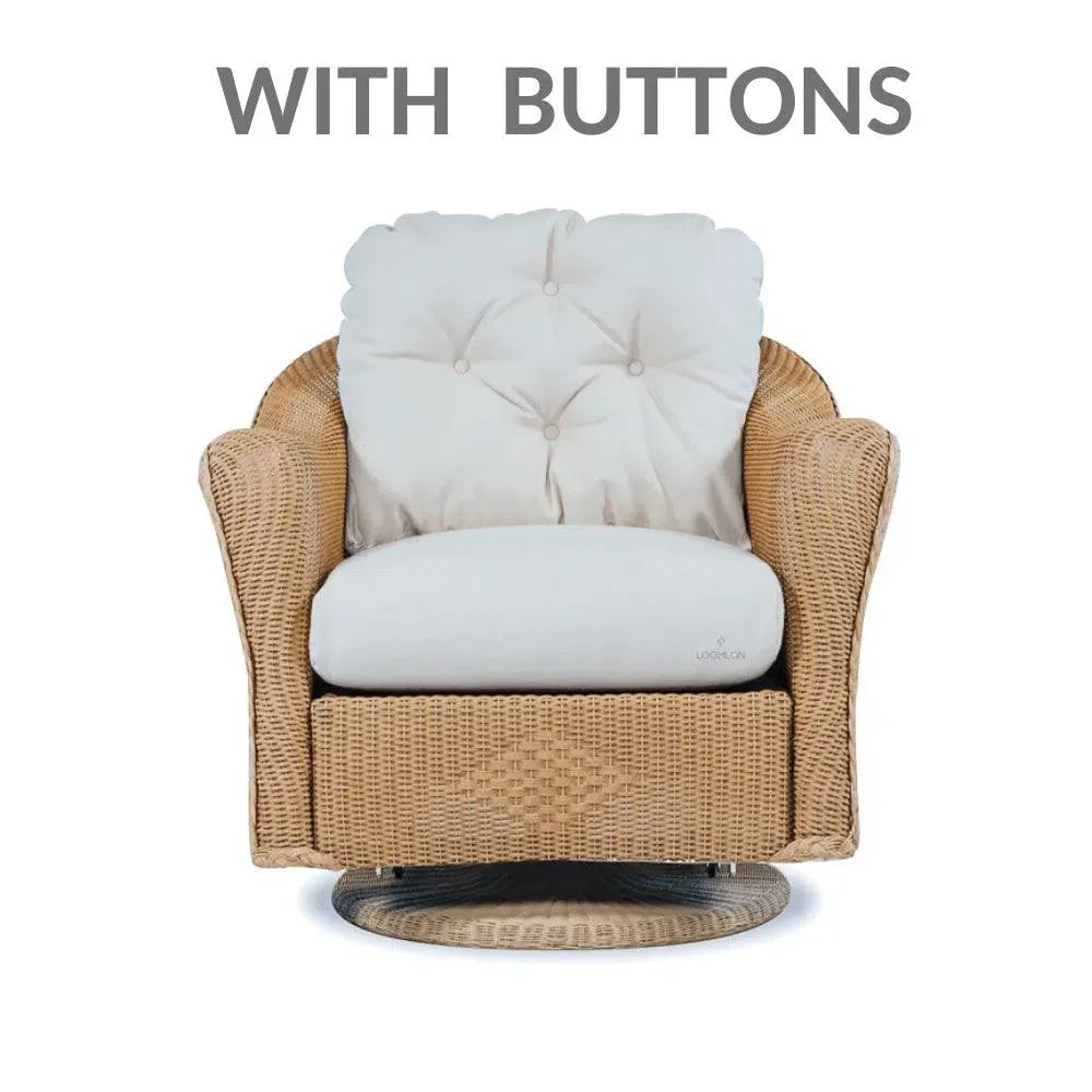 Reflections Swivel Glider Lounge Chair with Sunbrella Cushion