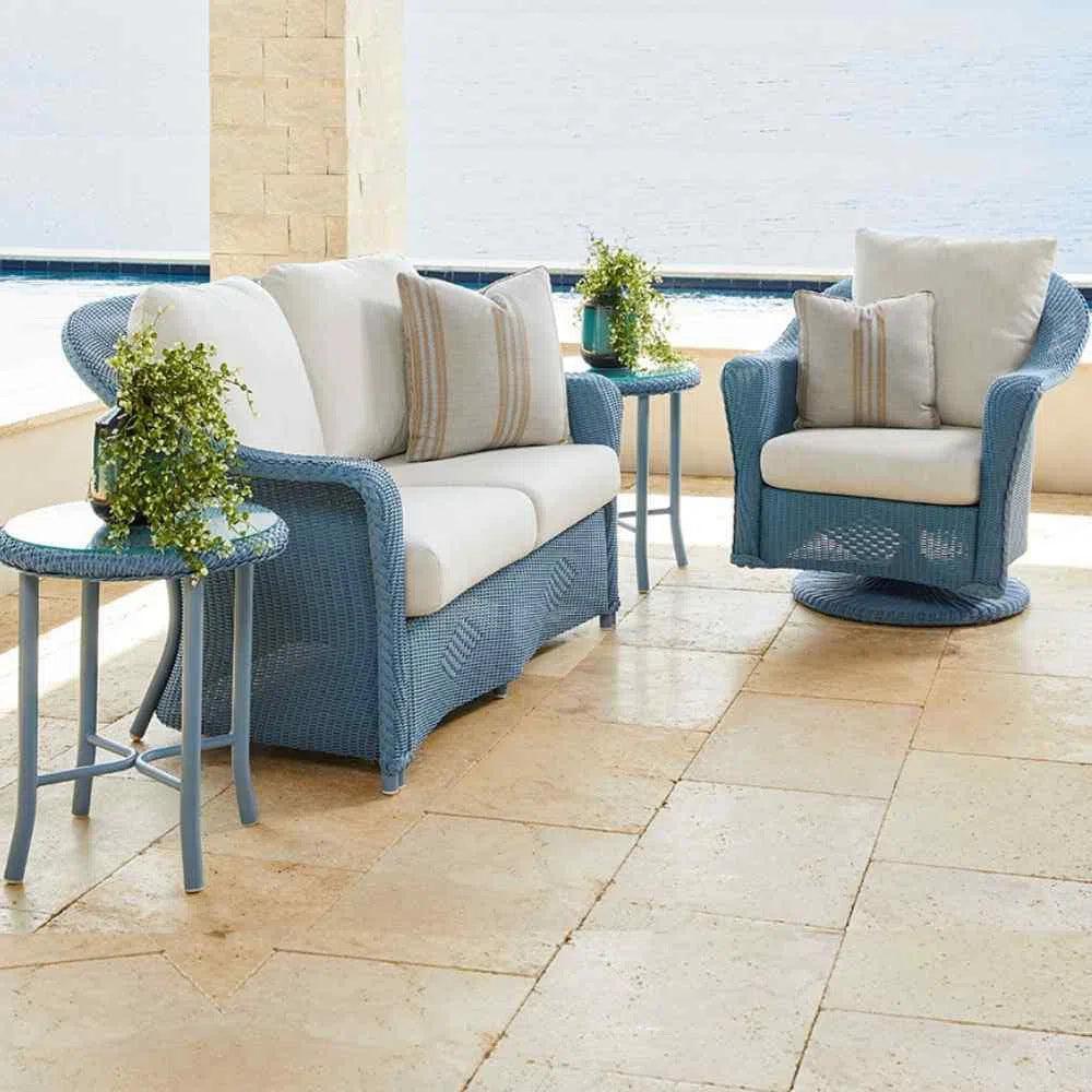 Reflections Swivel Glider Lounge Chair with Sunbrella Cushion