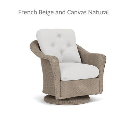 Reflections Swivel Glider Lounge Chair with Sunbrella Cushion