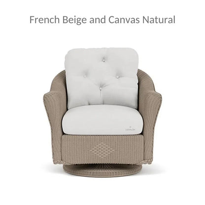 Reflections Swivel Glider Lounge Chair with Sunbrella Cushion