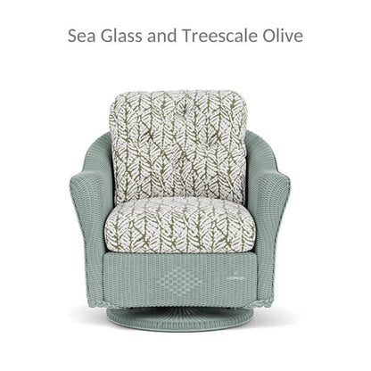 Reflections Swivel Glider Lounge Chair with Sunbrella Cushion