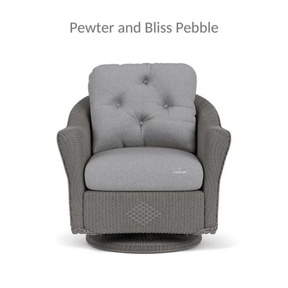 Reflections Swivel Glider Lounge Chair with Sunbrella Cushion