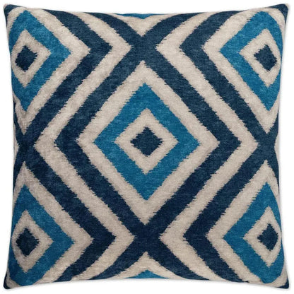 Registan Peacock Blue Throw Pillow Insert