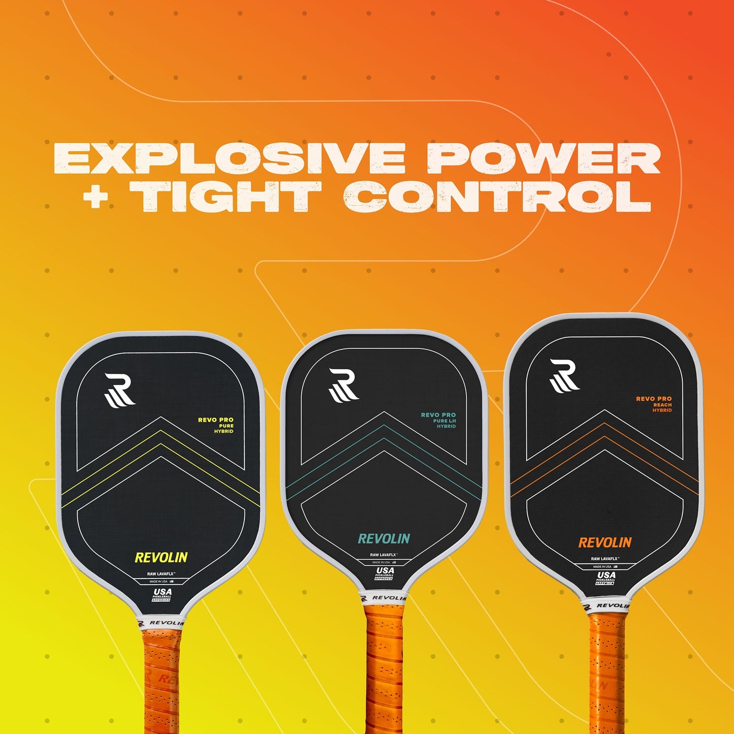 Revo Pro Pure LH Pickleball Paddle