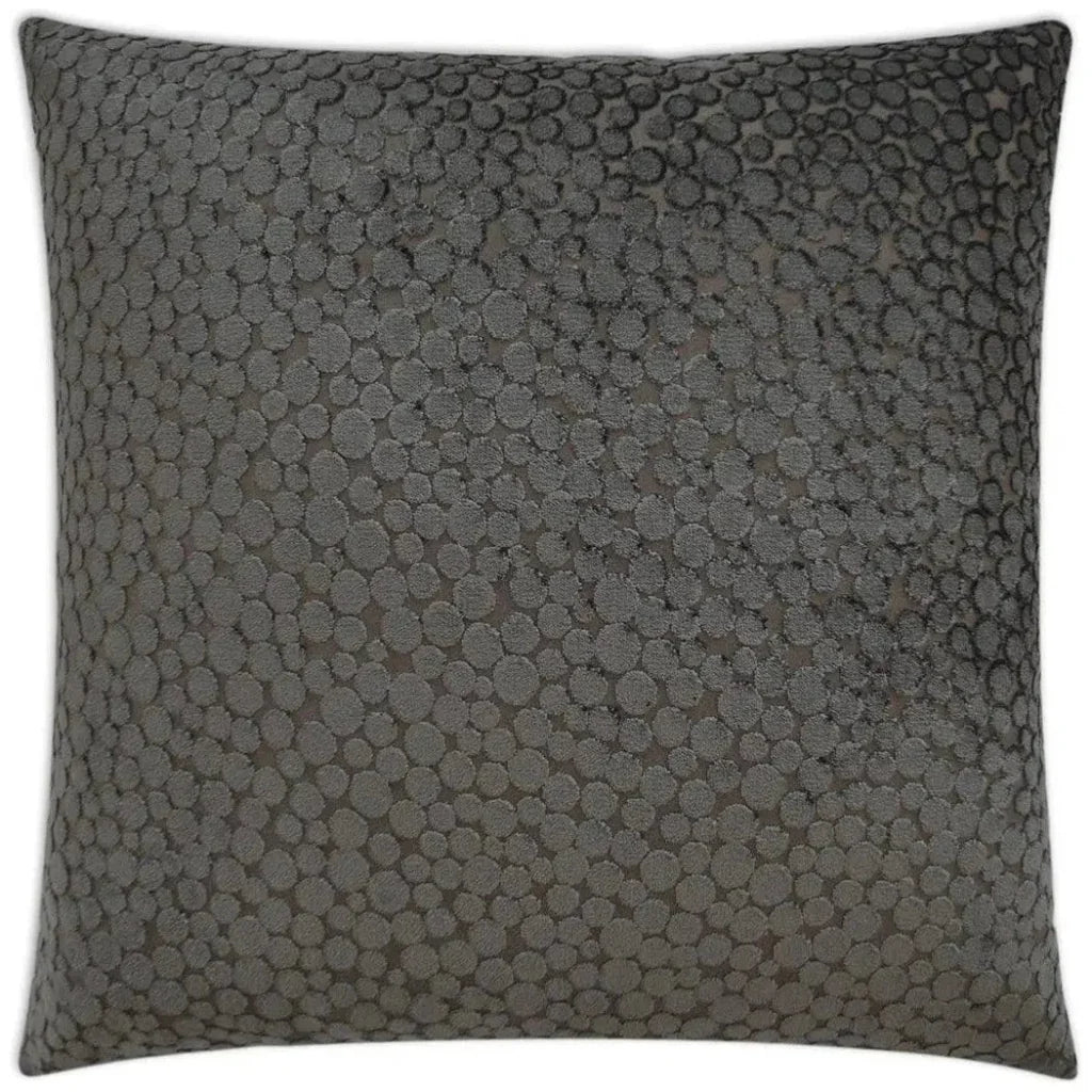 Rexford Solid Textured Grey Large Throw Pillow Insert