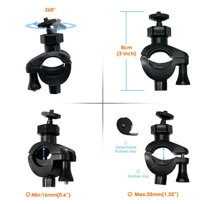 Rexing Bike Mount for Action Camera and Fishing Camera