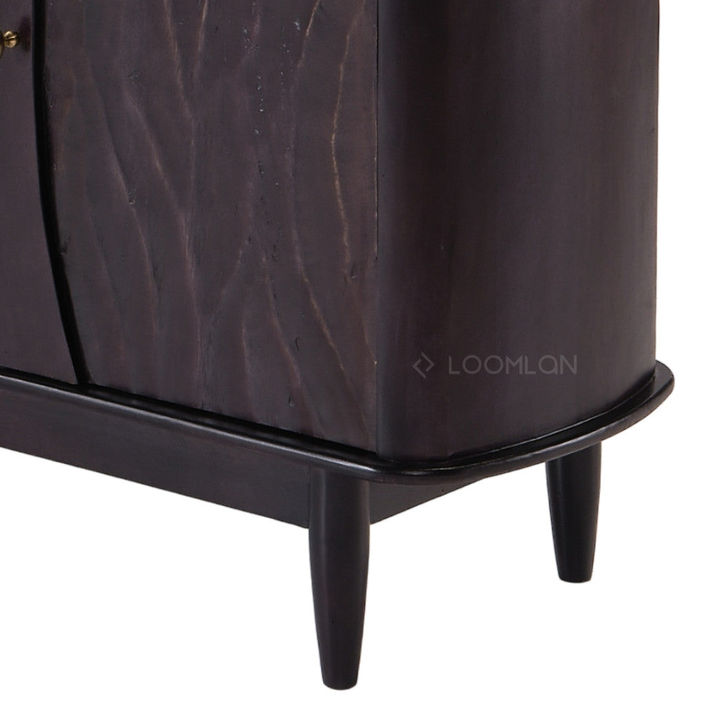 Rhovira Four Doors Wood Sideboard
