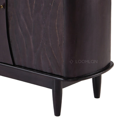 Rhovira Four Doors Wood Sideboard