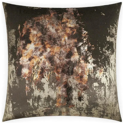 Roxy Mineral Black Throw Pillow With Insert