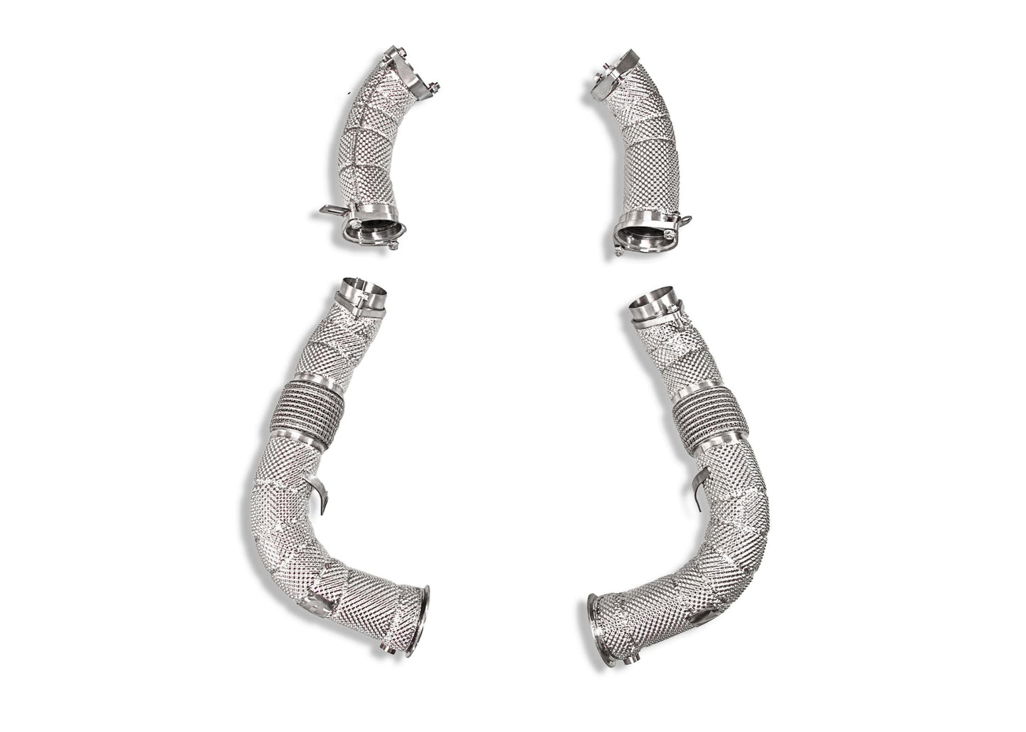 BMW S68 MaxFlow Downpipes G9X M5 / X5M60i / X6M60i / LCI X5M/X6M - Yonristic Performance