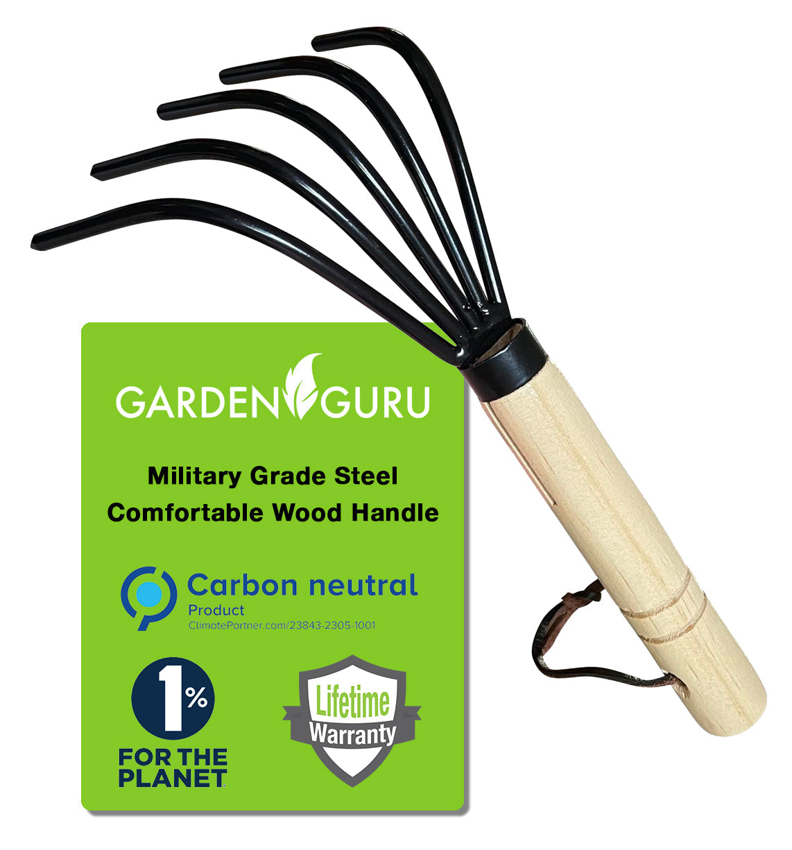 Garden Claw Cultivator Rake