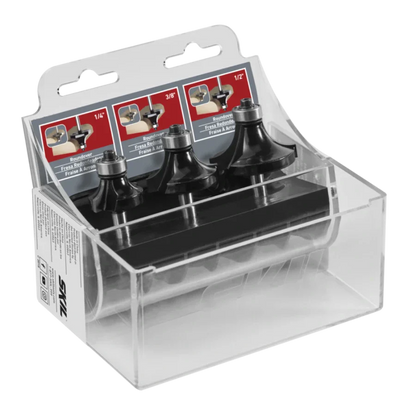 SKIL 91002 3pc Carbide Roundover Set