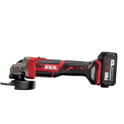 SKIL AG2907-1A PWR CORE 20™ Brushless 20V 4-1/2 IN. Angle Grinder Kit