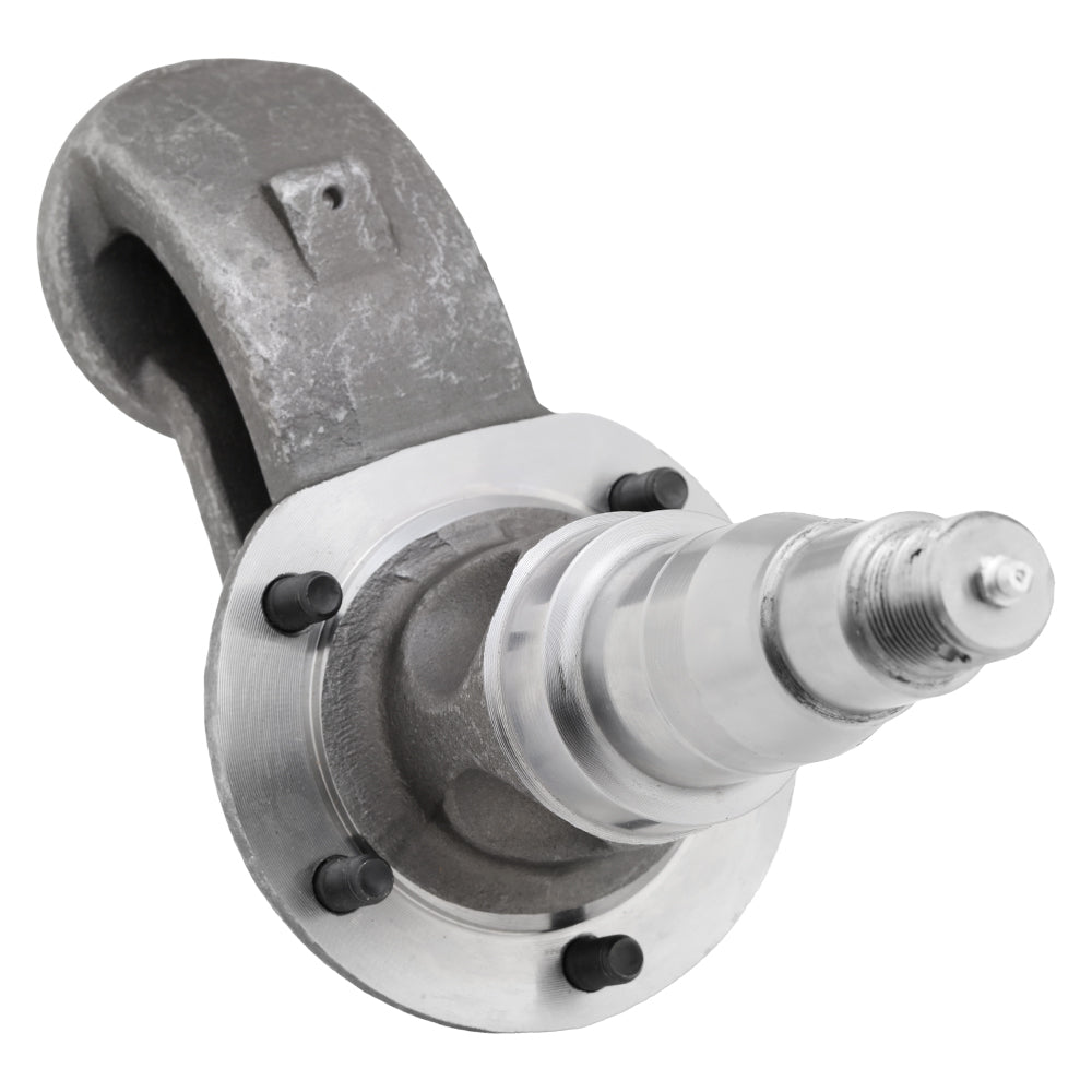 Spindle #42 - 4" Drop - 5-Bolt Flange - 5,200-7,000 lbs Trailer Axle