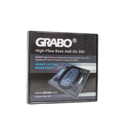 GRABO HighFlow Suction Plate 300, 12x12in, 150 lb
