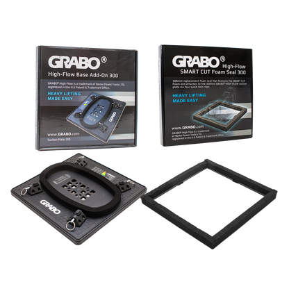 GRABO HighFlow Plate 300 and Smart Cut Seal Kit, 150 lb