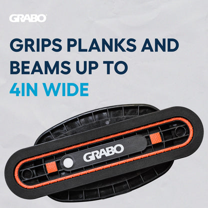 GRABO Slender Seal 4in Narrow Pad for Plank Tile, 132 lb