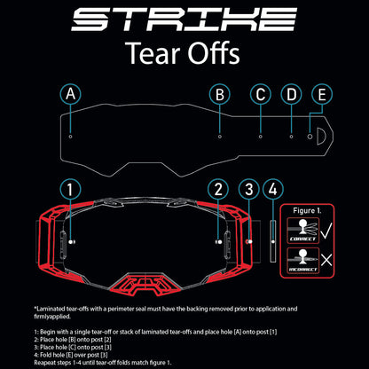 STRIKE Laminated Tear-offs