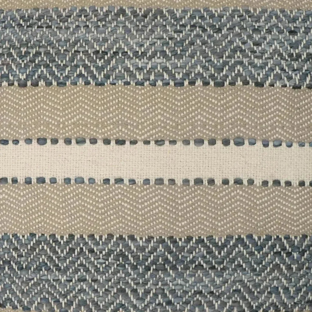 Sacred Valley Stripes Taupe Large Throw Pillow Insert