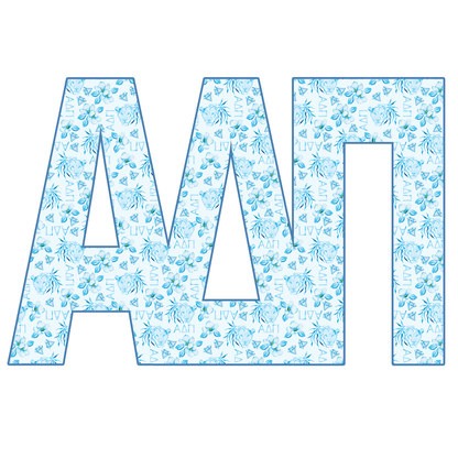 Alpha Delta Pi Acrylic Shelf Decor